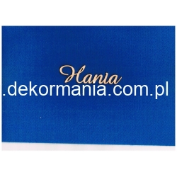 Hania - imię  3x10,5 cm (czcionka Amaze)